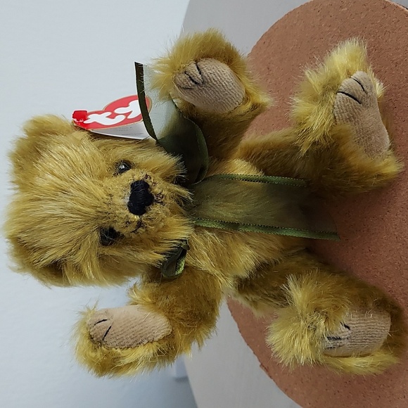 Ty Beanie Babies FERN THE BEAR Attic Treasures Collection 1993 - Picture 3 of 15